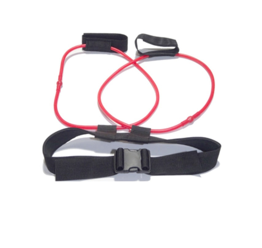 Fitness Women Body Butt Band Resistance Bands Adjustable Waist Belt Pedal Exerciser